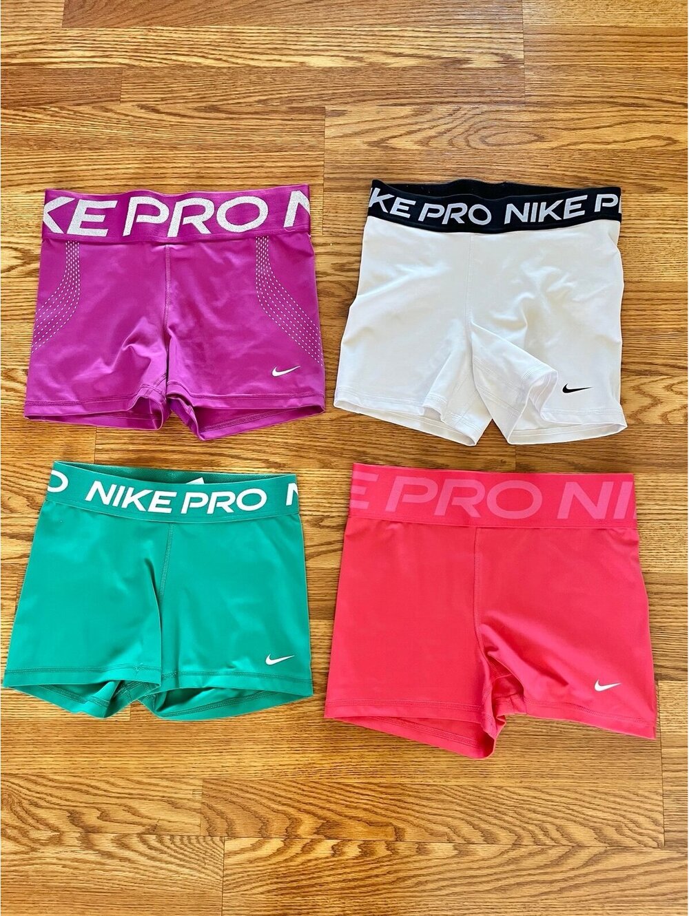 Women’s Nike Pro shorts bundle. Size Medium.